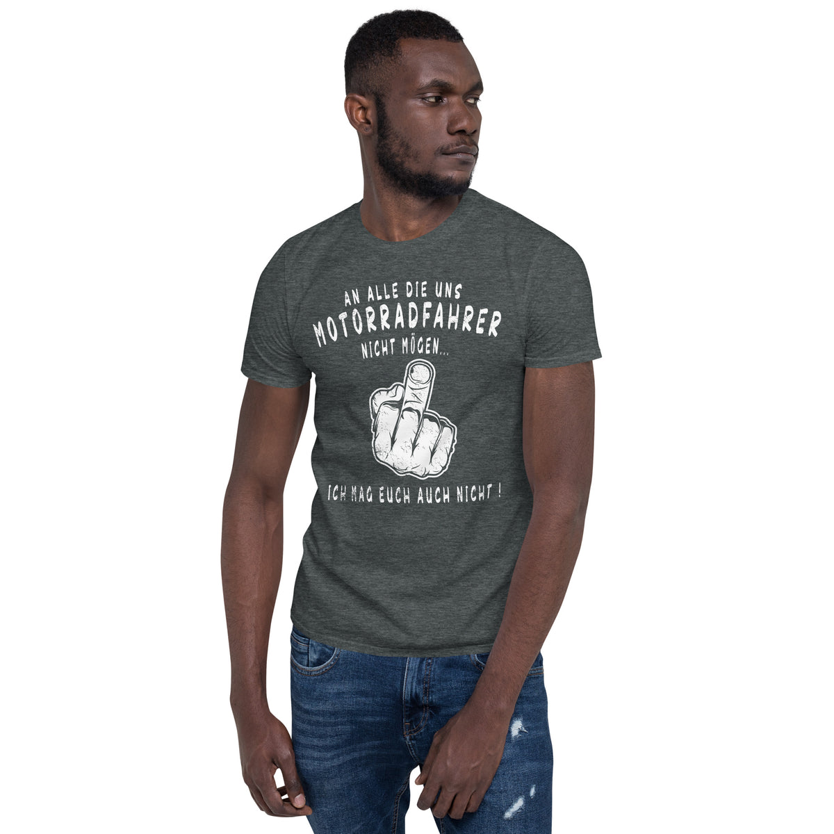 Herren T-Shirt "An Alle" Variante 1-Biker-Shirts