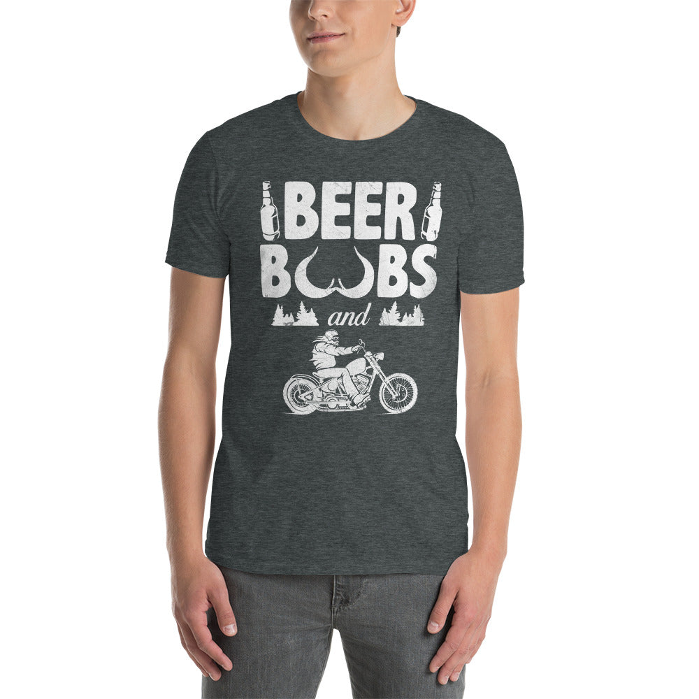 Herren T-Shirt "Beer and Boobs"-Biker-Shirts