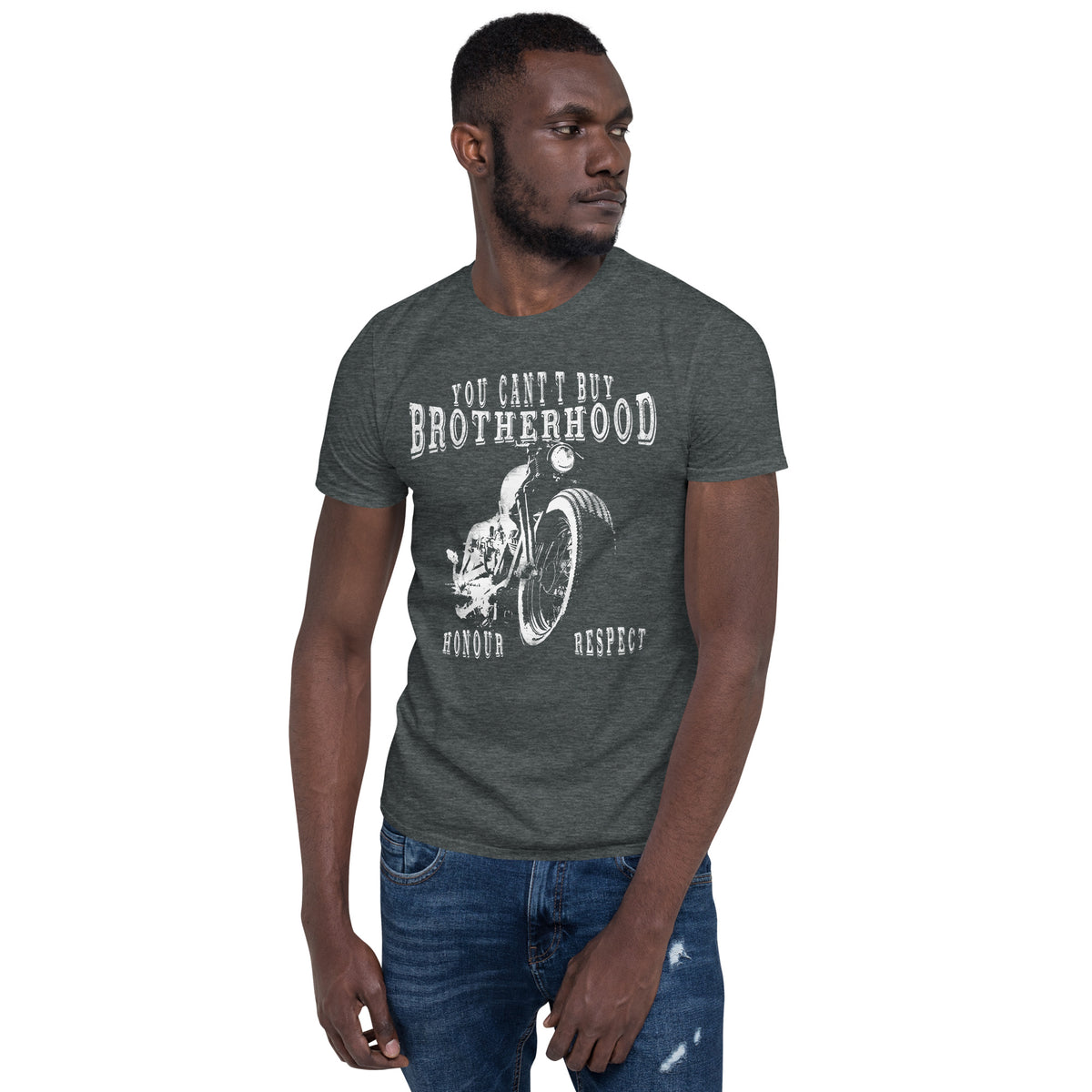 Herren T-Shirt "Can't buy Brotherhood" Variante 12-Biker-Shirts