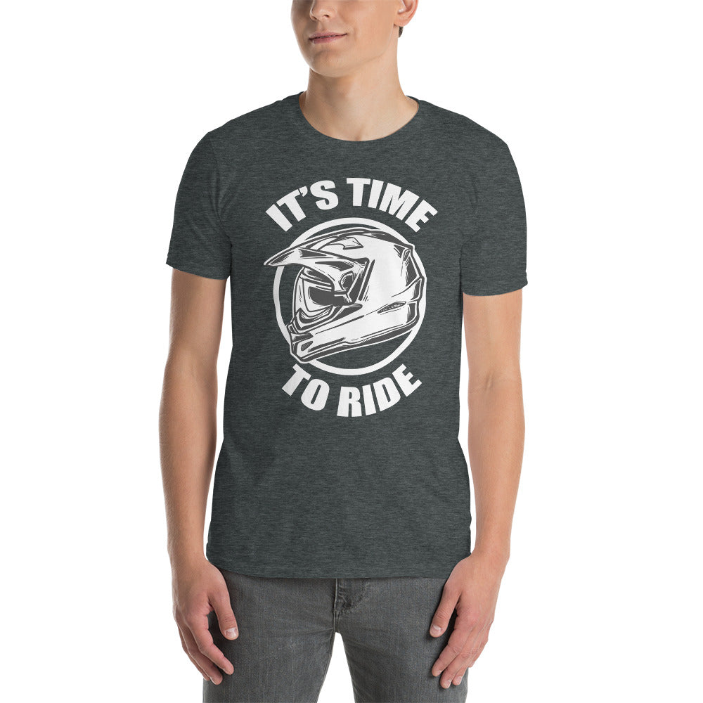 Herren T-Shirt "It's time to ride"-Biker-Shirts