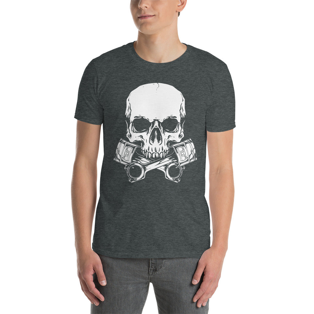 Herren T-Shirt "Skull"-Biker-Shirts