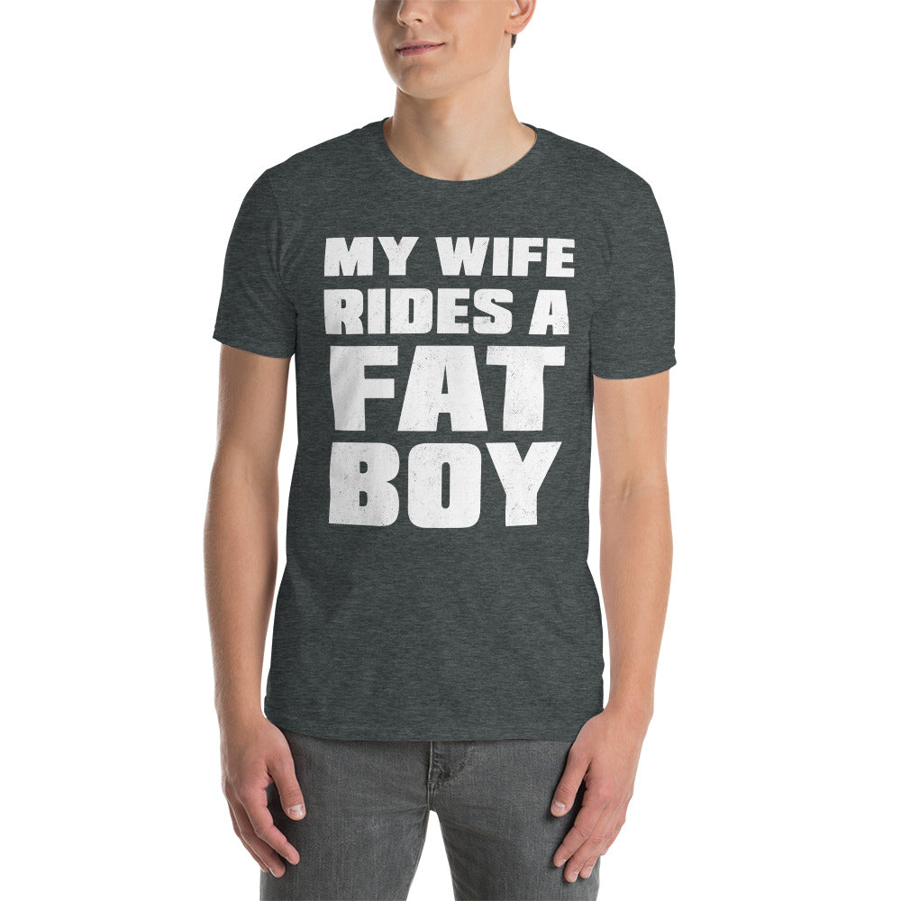 Herren T-Shirt "Ride a Fat Boy"-Biker-Shirts