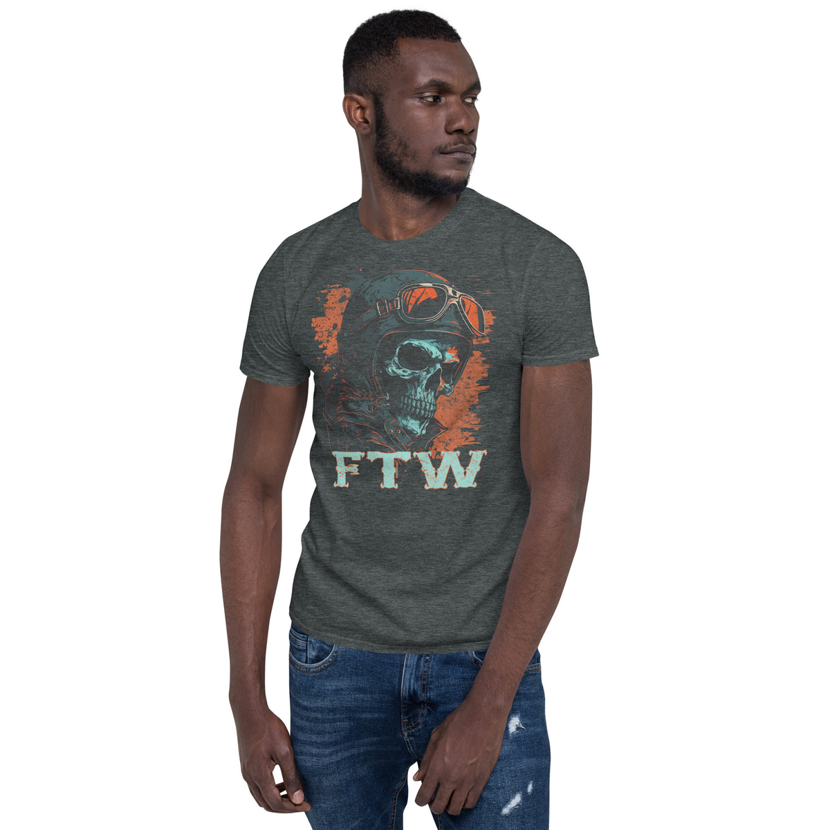 Herren T-Shirt "FTW" Variante2-Biker-Shirts