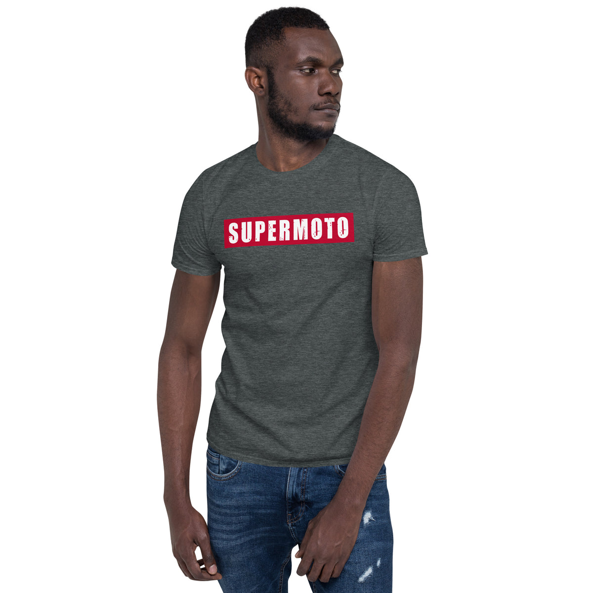 Herren T-Shirt "SUPERMOTO"-Biker-Shirts