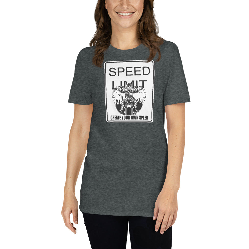 Herren T-Shirt " Speed Limit Create Your Own Speed" Variante 4-Biker-Shirts