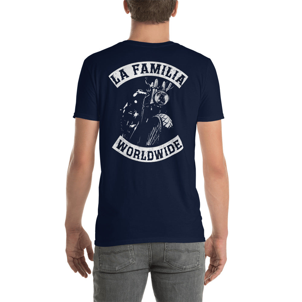 Herren T-Shirt "La Familia Worlwide Variante 5"-Biker-Shirts