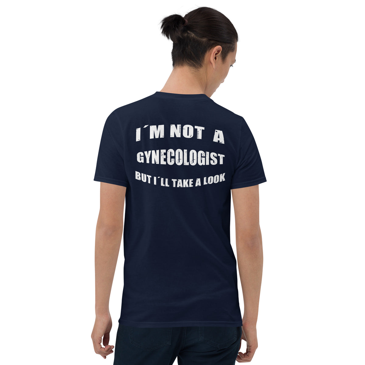 Herren T-Shirt "I'm Not A Gynecologist"-Biker-Shirts