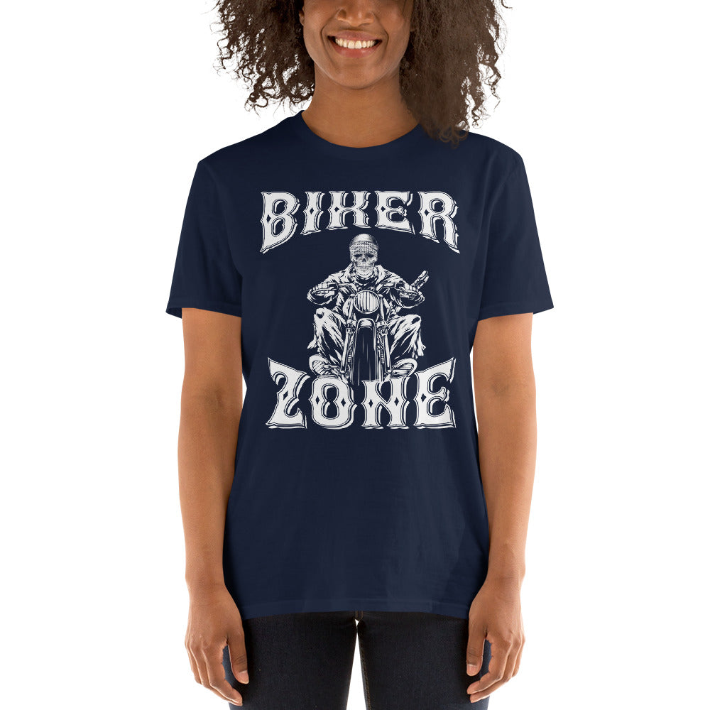 Damen T-Shirt "Biker Zone" Variante 1-Biker-Shirts