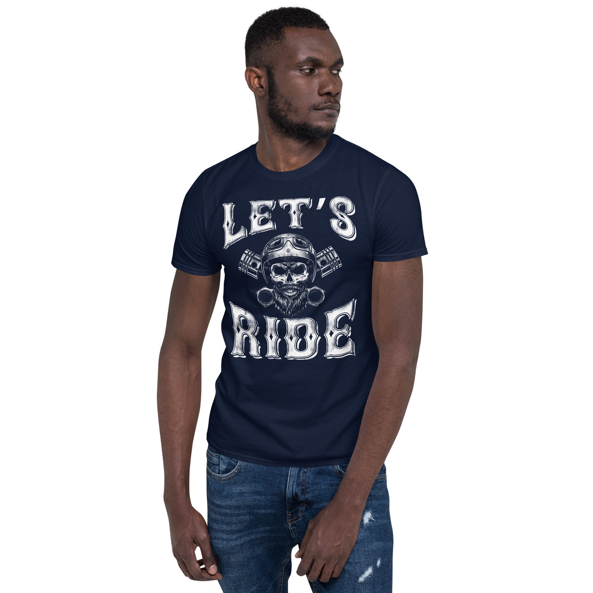 Herren T-Shirt "Lets Ride" Variante 2-Biker-Shirts