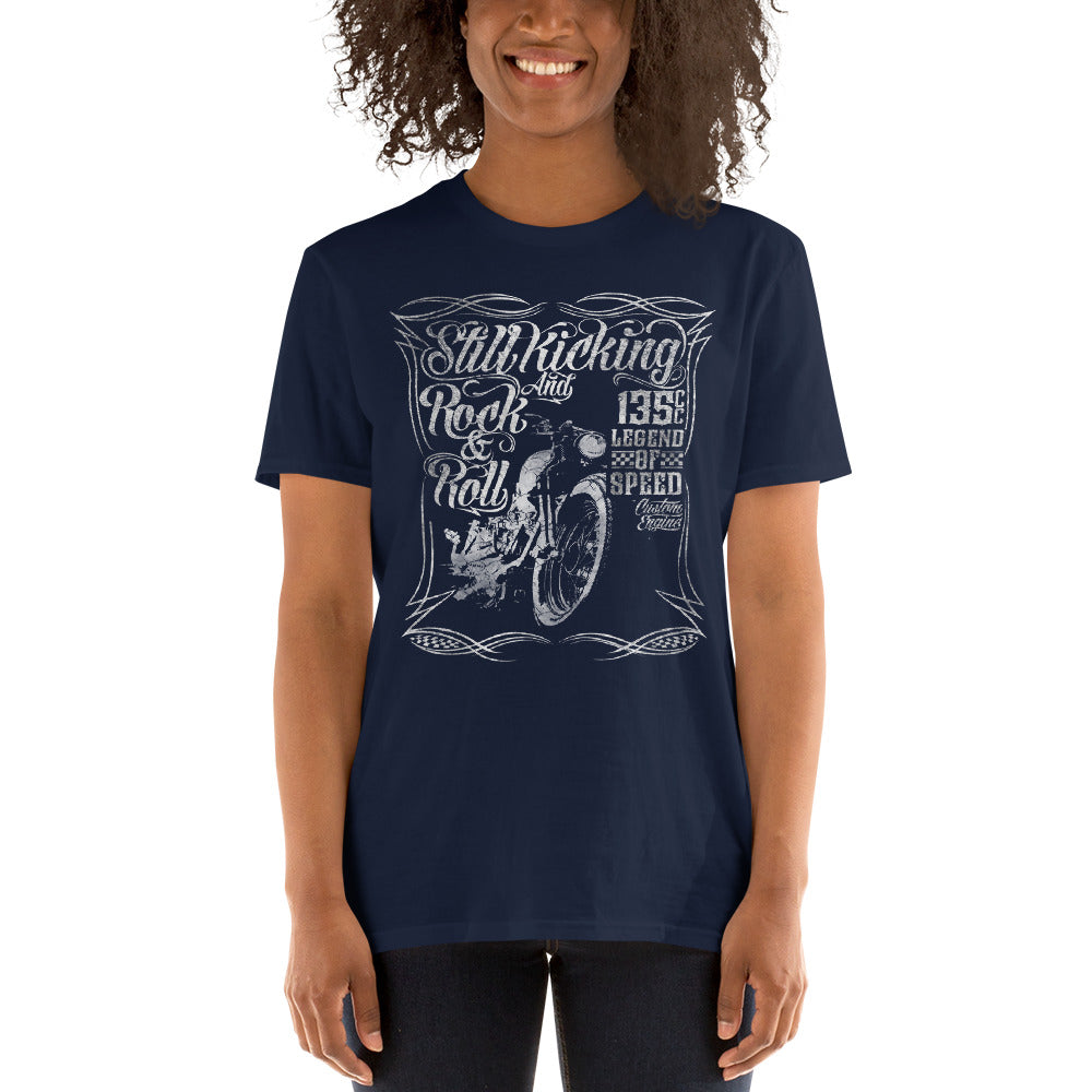 Damen T-Shirt "Still Kicking"-Biker-Shirts