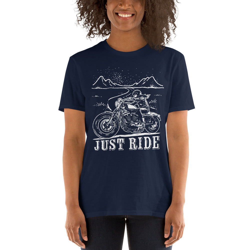 Damen T-Shirt "Just Ride" Variante 2-Biker-Shirts