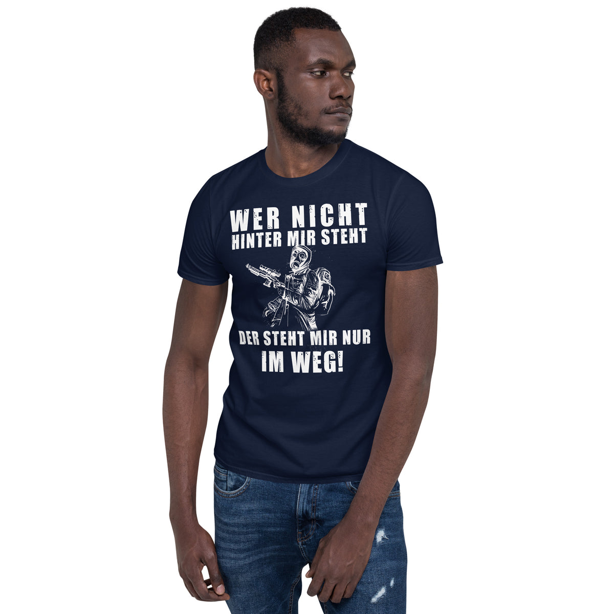 Herren T-Shirt "Nur im Weg"-Biker-Shirts