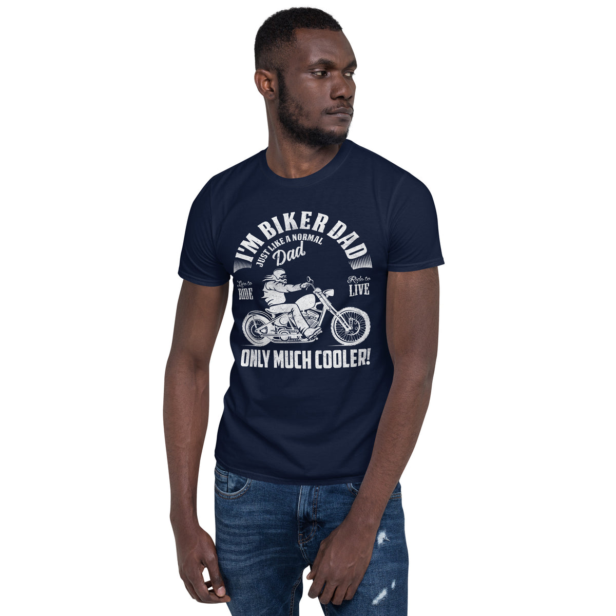 Herren T-Shirt "Biker Dad" Variante 2-Biker-Shirts