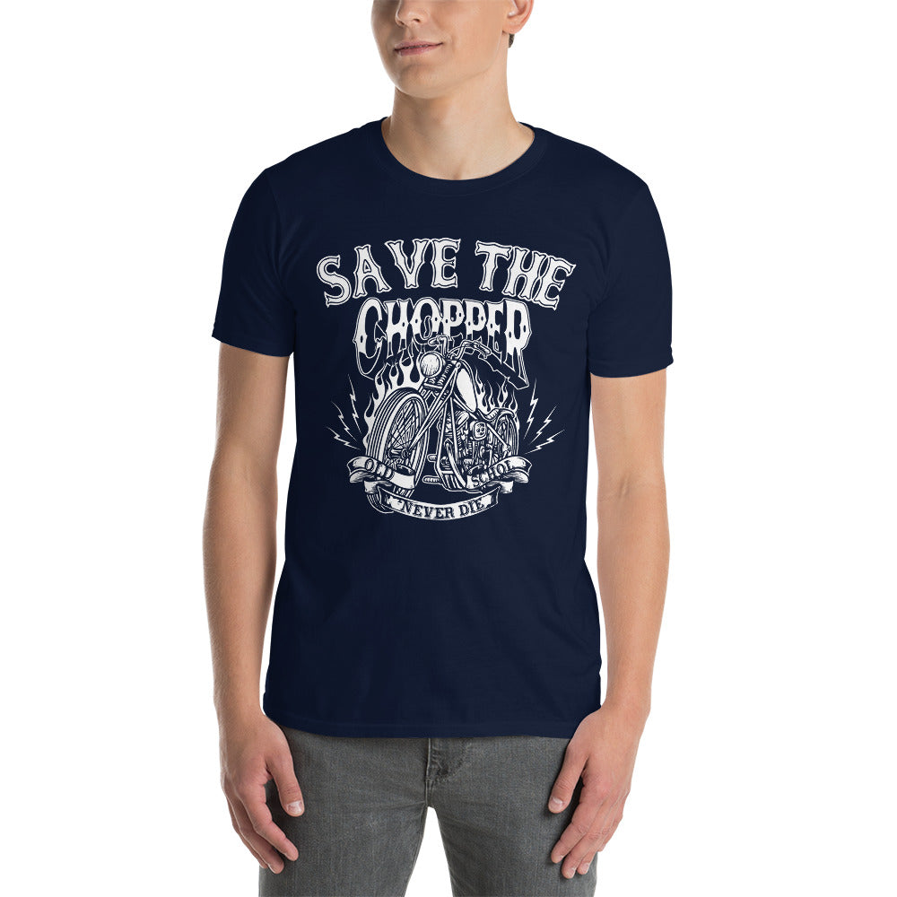 Herren T-Shirt "Save the Chopper" Variante 2-Biker-Shirts