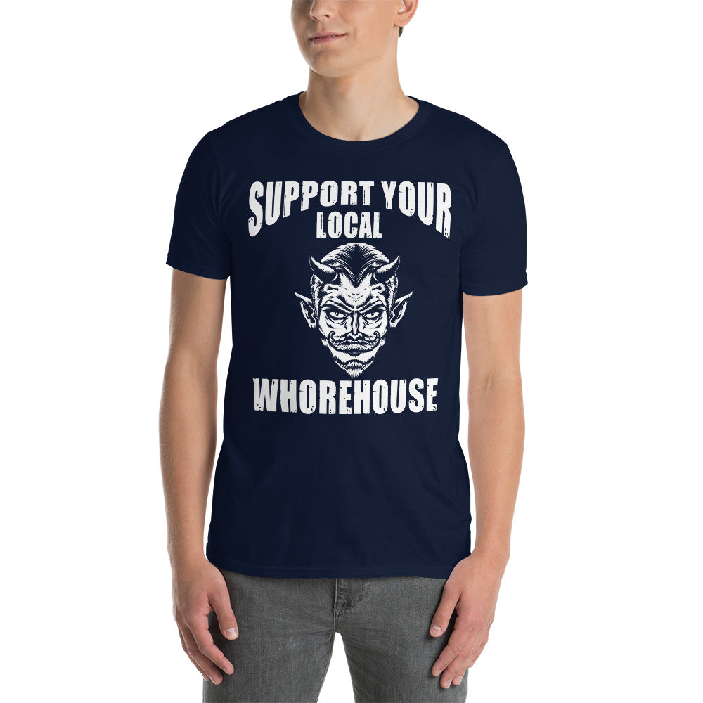 Herren T-Shirt "Support your local" Variante 2-Biker-Shirts