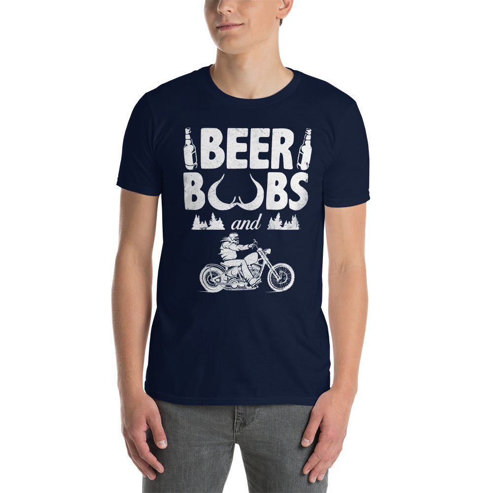 Herren T-Shirt "Beer and Boobs"-Biker-Shirts