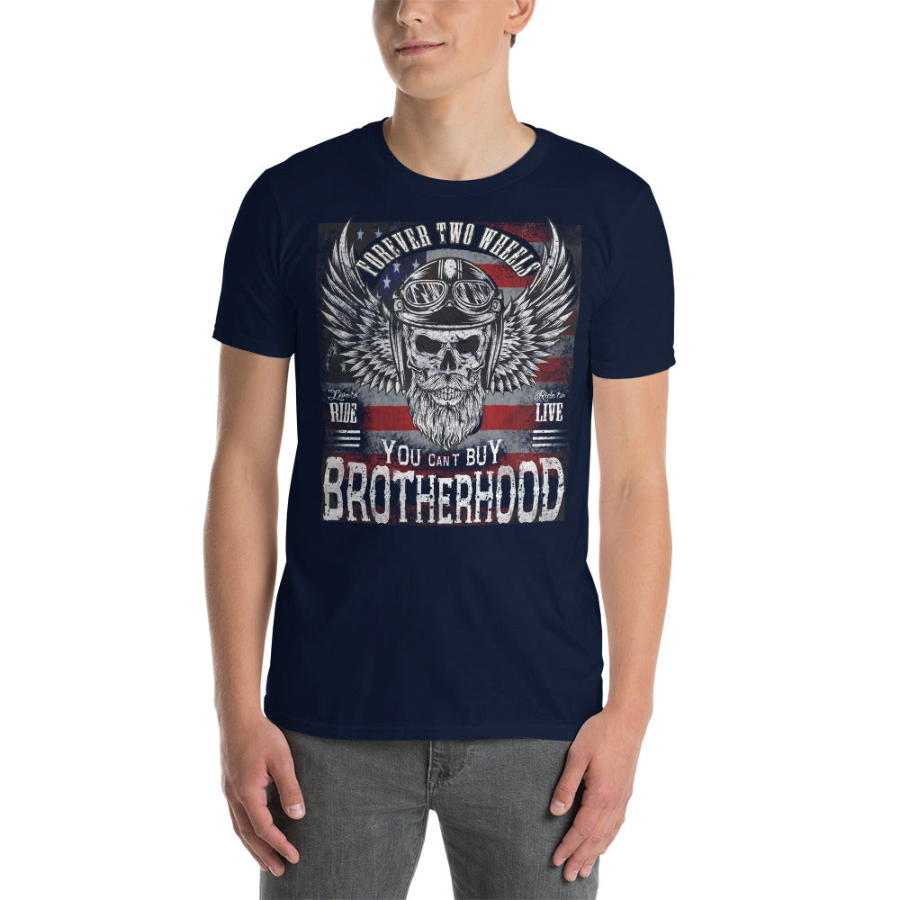 Herren T-Shirt "Can't buy Brotherhood" Variante 14-Biker-Shirts