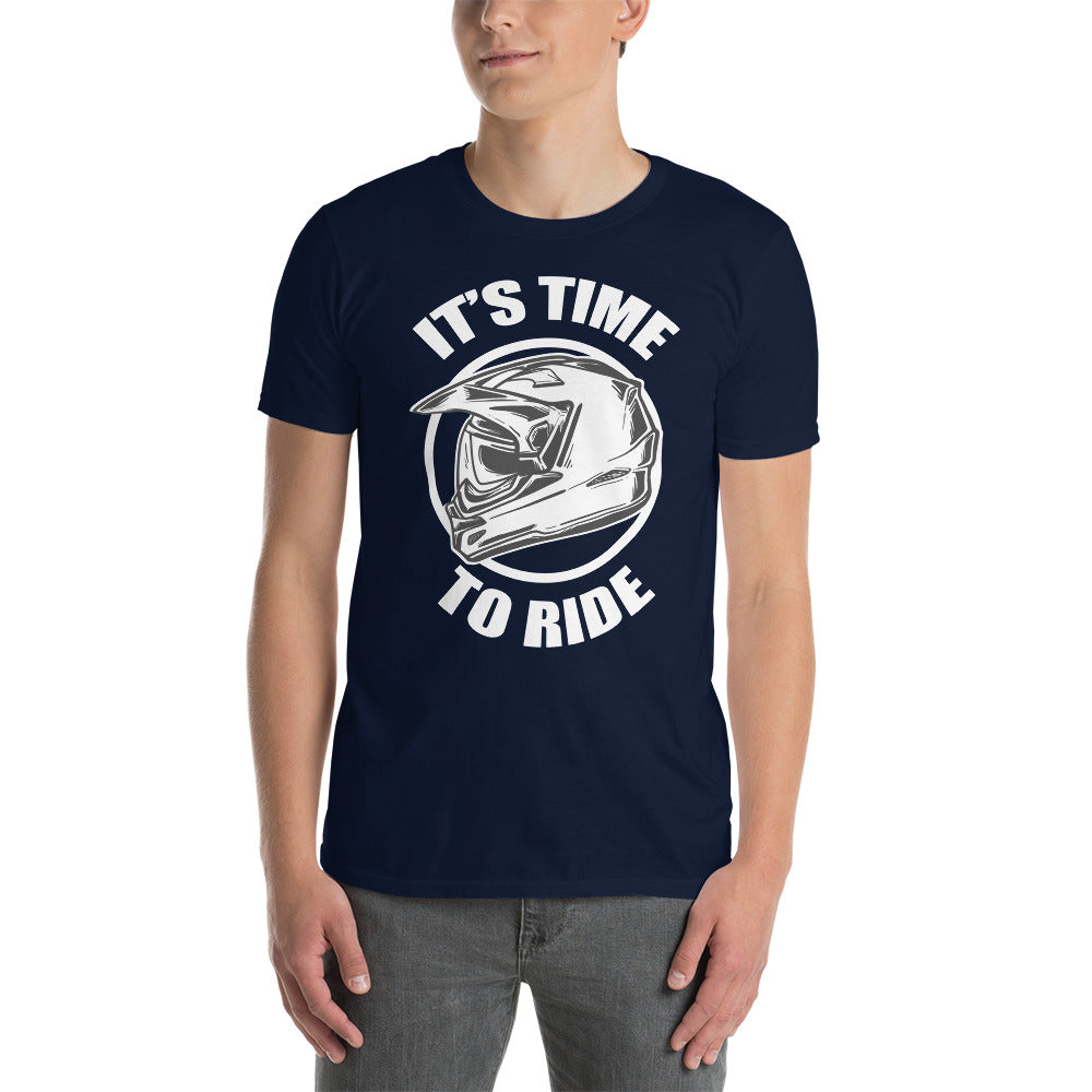 Herren T-Shirt "It's time to ride"-Biker-Shirts