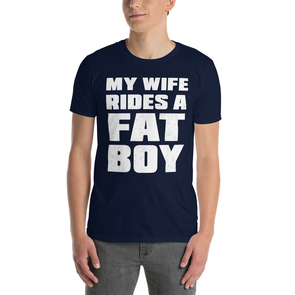 Herren T-Shirt "Ride a Fat Boy"-Biker-Shirts