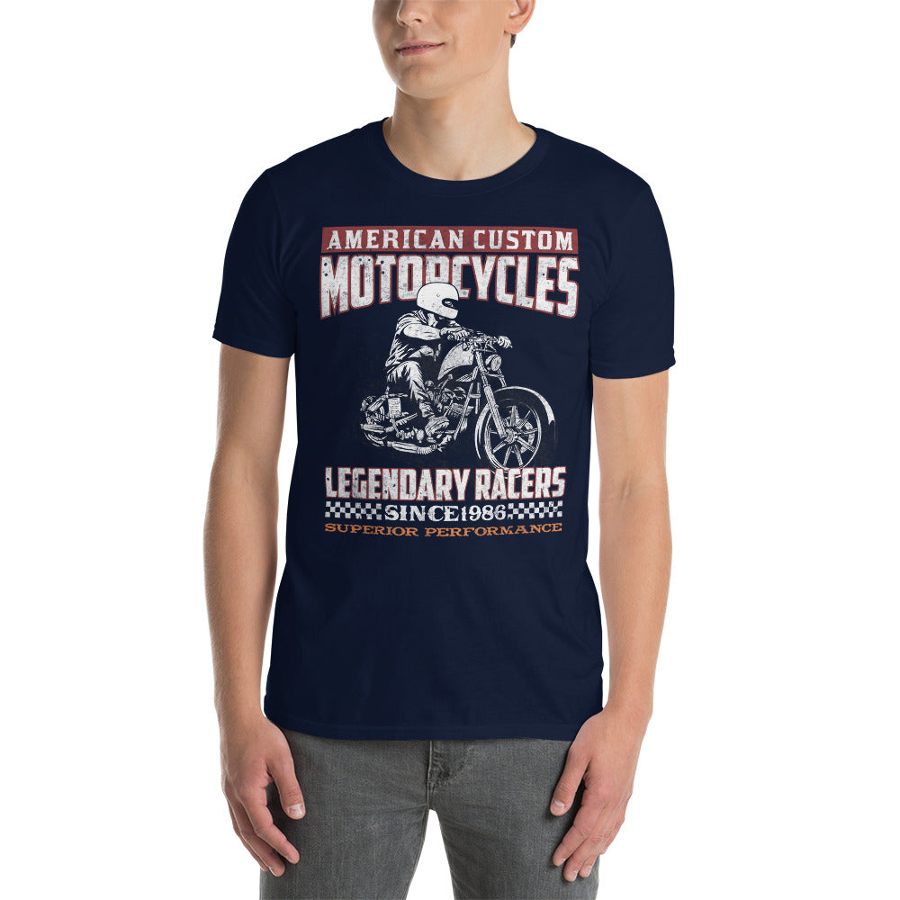 Herren T-Shirt "American Custom Motorcyles "-Biker-Shirts