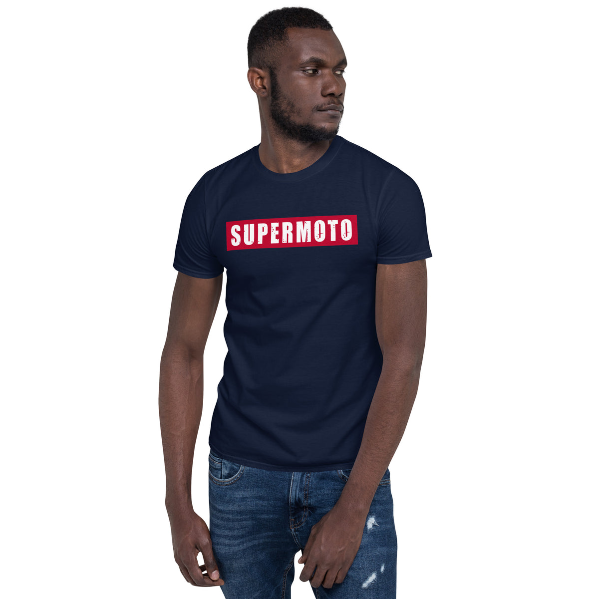 Herren T-Shirt "SUPERMOTO"-Biker-Shirts