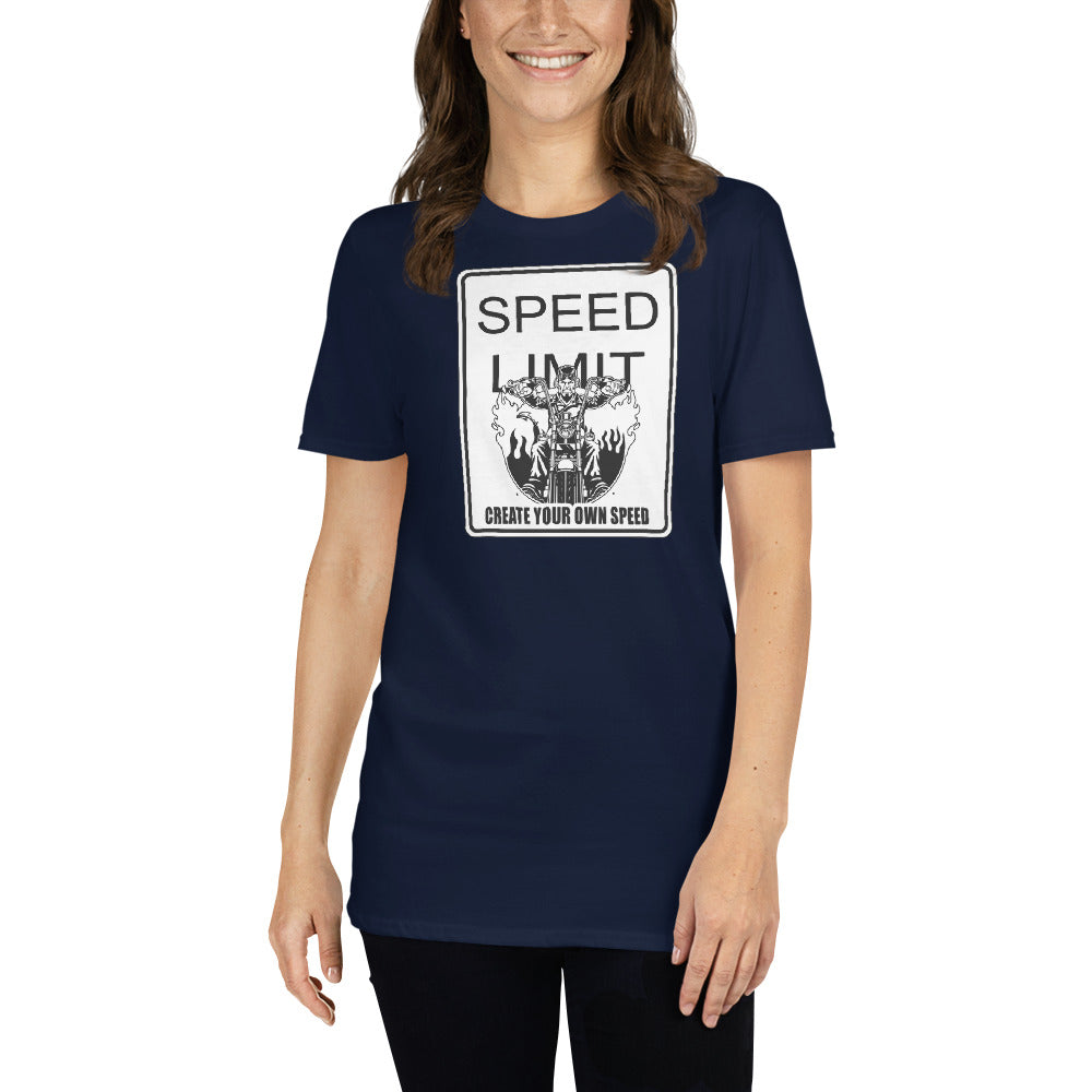 Herren T-Shirt " Speed Limit Create Your Own Speed" Variante 4-Biker-Shirts