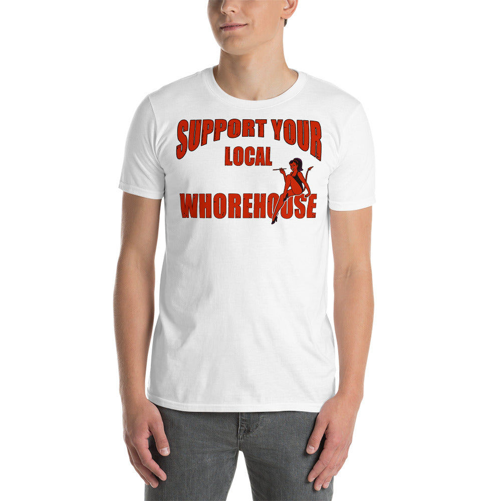 Herren T-Shirt "Support your local" Variante 4-Biker-Shirts