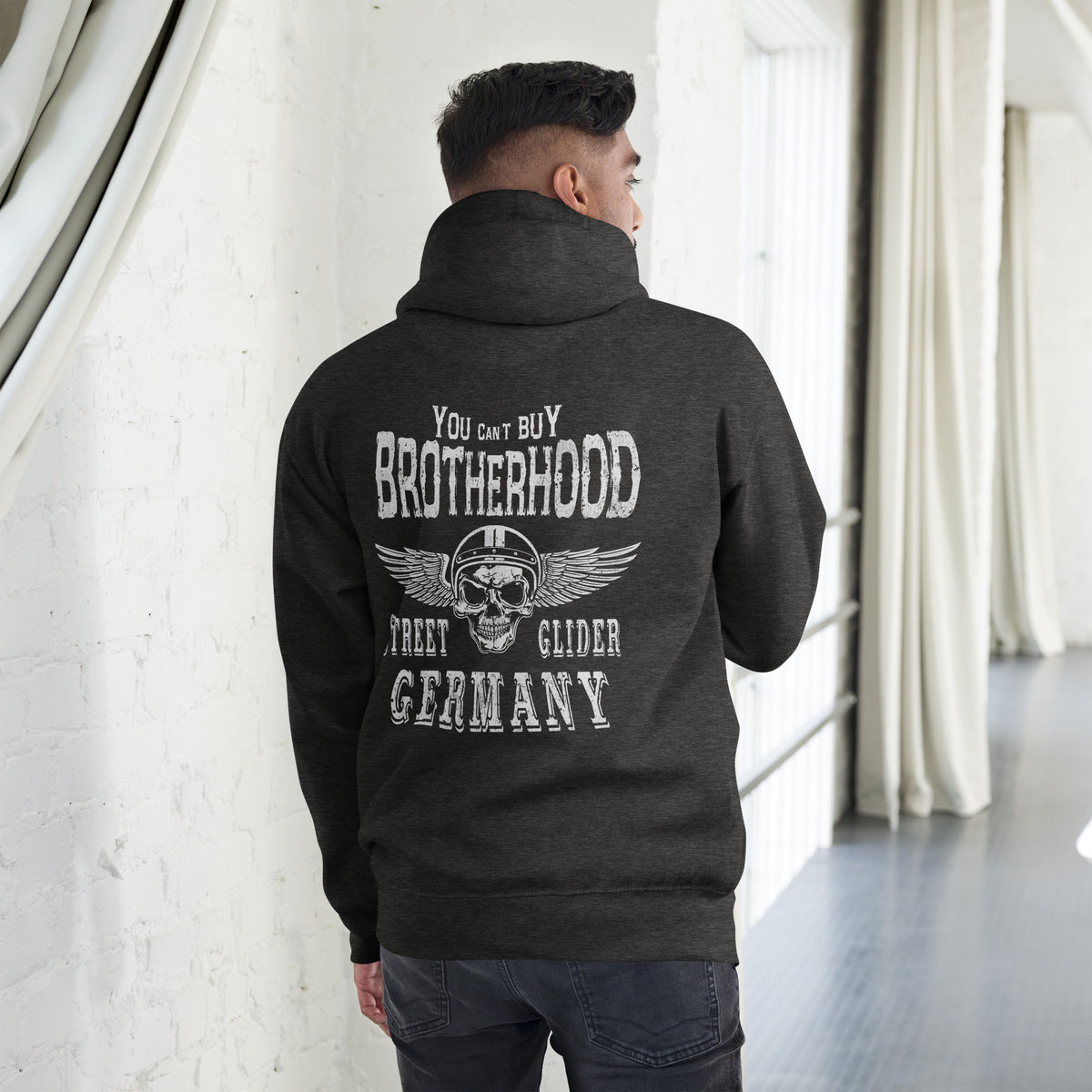 Biker - Premium Unisex Hoodie " Street Glider Germany" Variante 2-Biker-Shirts