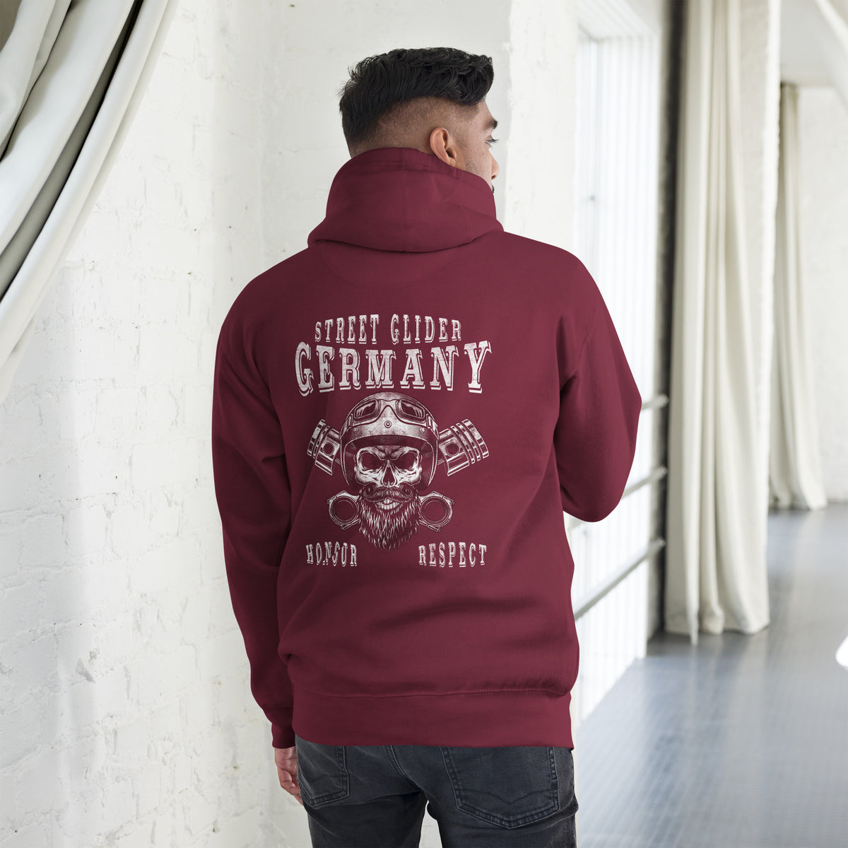 Biker - Premium Unisex Hoodie " Street Glider Germany"-Biker-Shirts