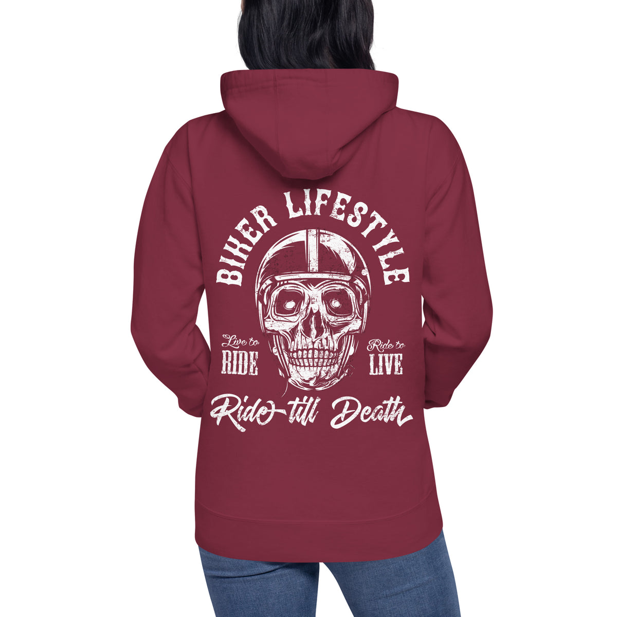 Biker - Premium Unisex Hoodie " Biker Lifestyle"-Biker-Shirts