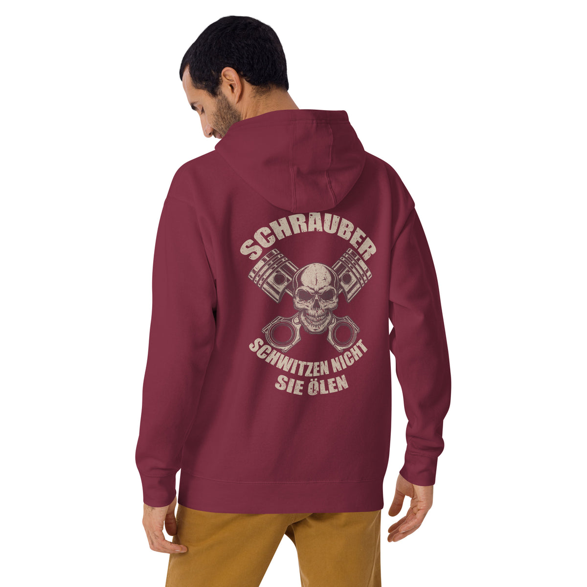 Biker - Premium Unisex Hoodie " Schrauber schwitzen nicht Sie Ölen"-Biker-Shirts