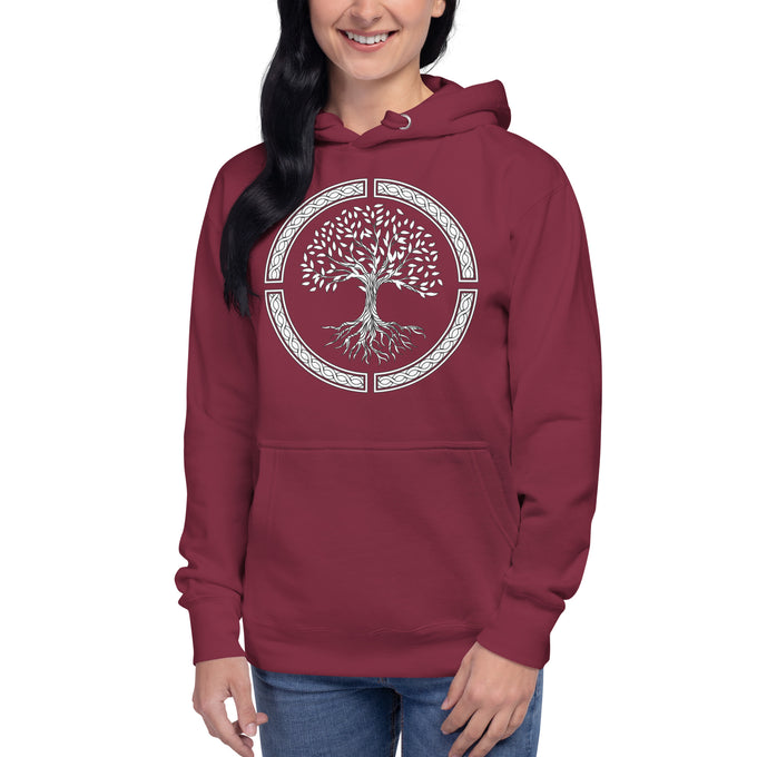 Herren T-Shirt und Hoodies Wikinger "Nordmann Premium Hoodie" Variante2 – Vorderansicht