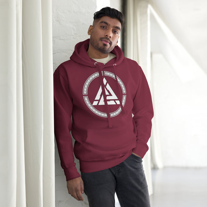 Herren T-Shirt und Hoodies Wikinger "Nordmann Premium Hoodie" Variante 4 – Vorderansicht