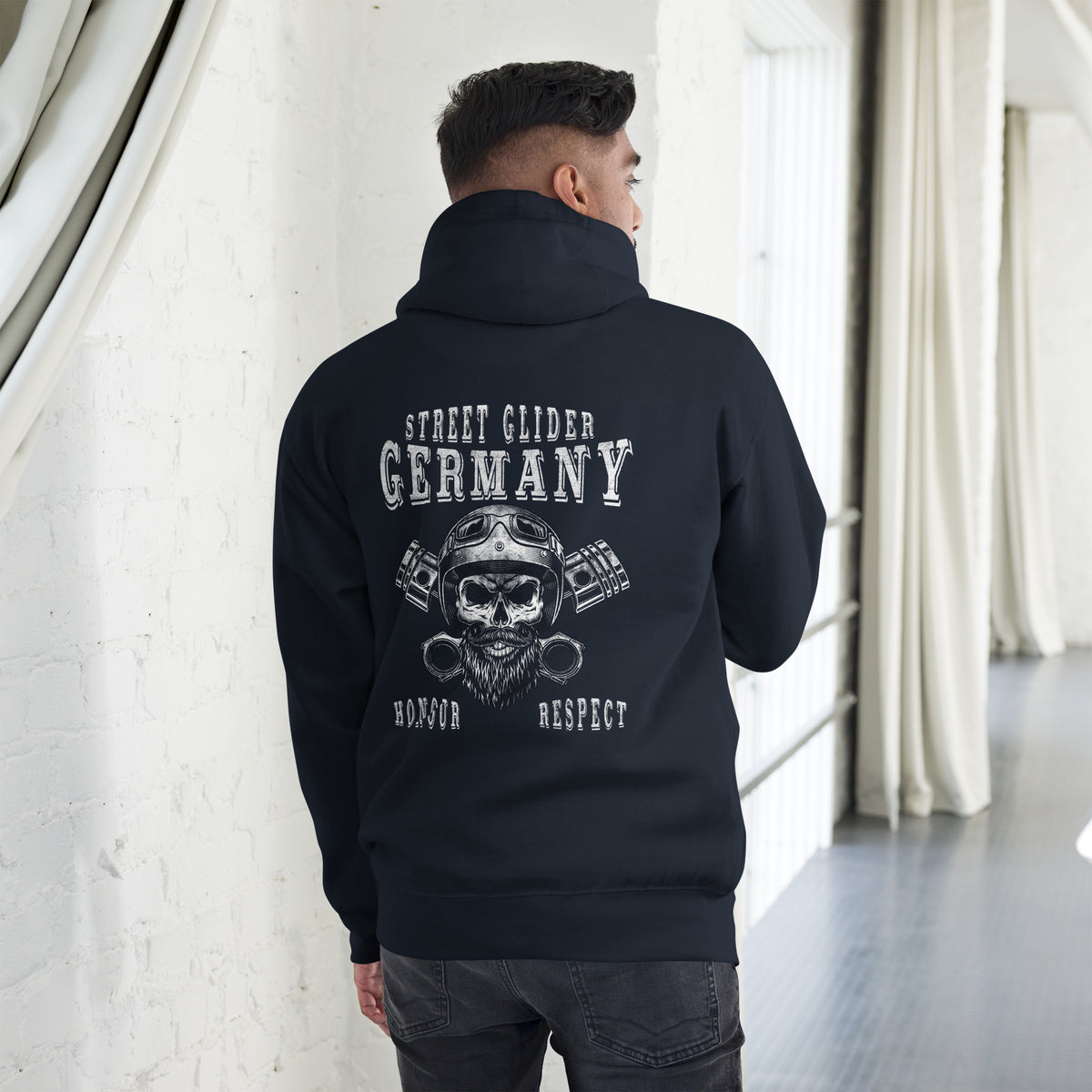 Biker - Premium Unisex Hoodie " Street Glider Germany"-Biker-Shirts