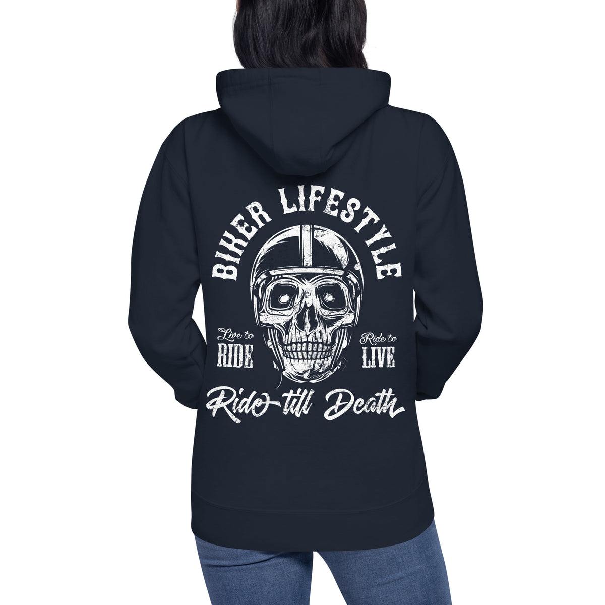 Biker - Premium Unisex Hoodie " Biker Lifestyle"-Biker-Shirts