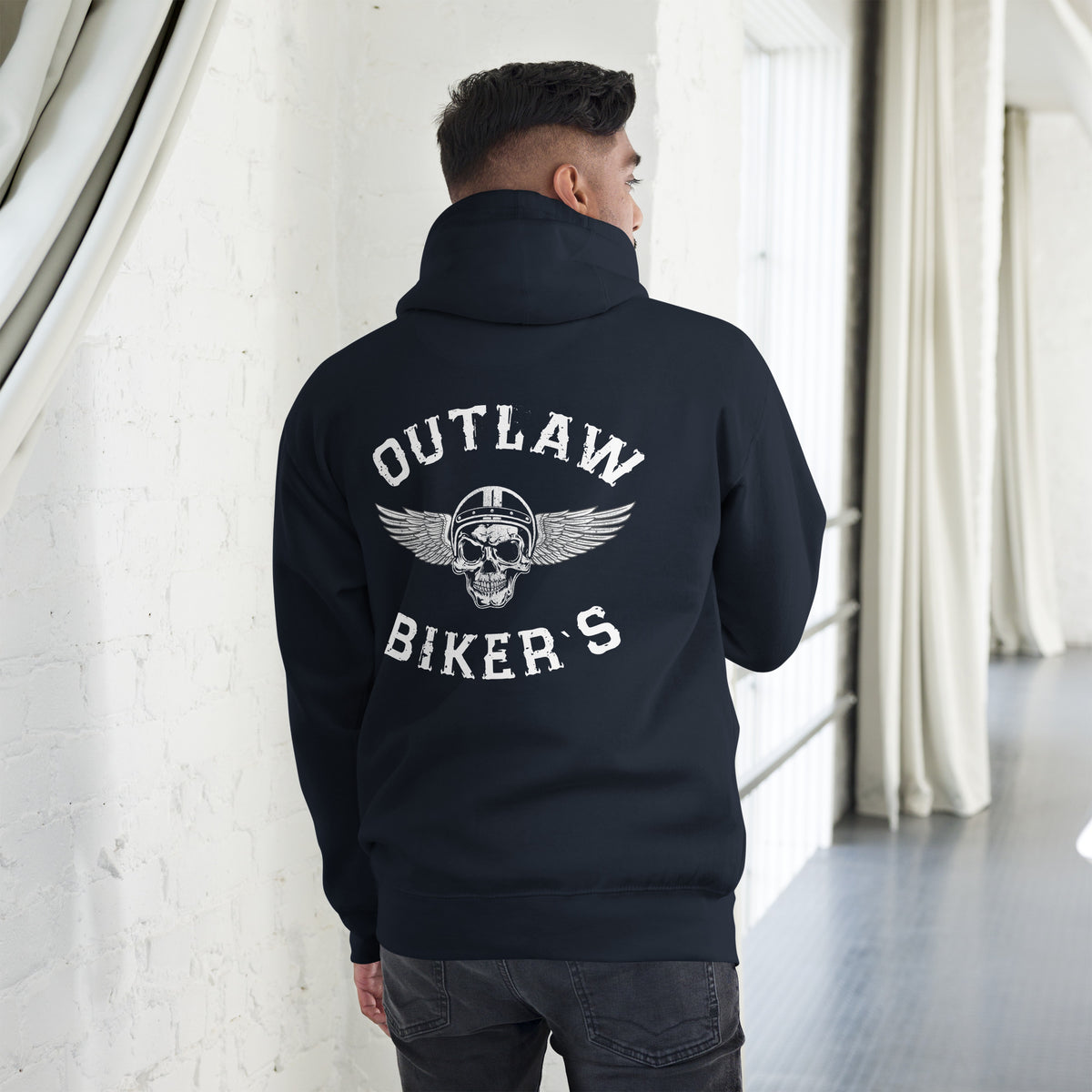 Biker - Premium Unisex Hoodie " Outlaw Biker´s"-Biker-Shirts